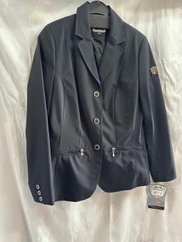 HKM Turnierjacke Lauria Garelli schwarz Gr. 42